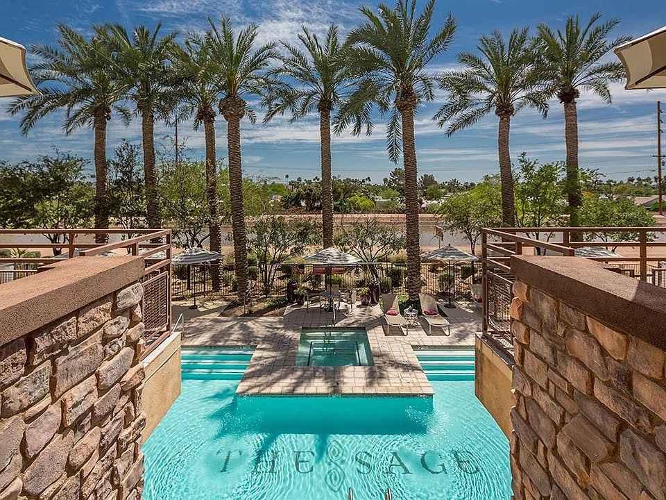 View of pool