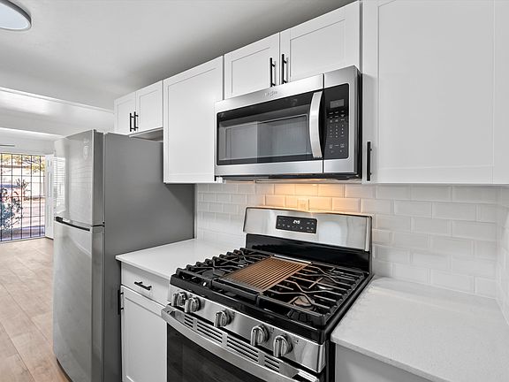 All new stainless steel appliances