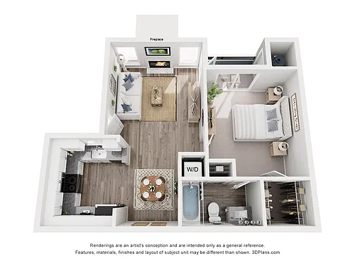 Floor plan Residence 1 Luxury