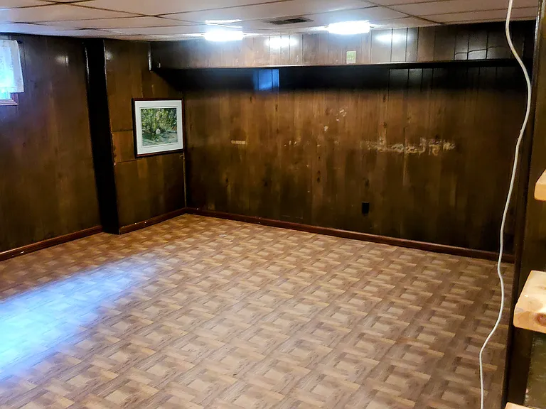 Basement room