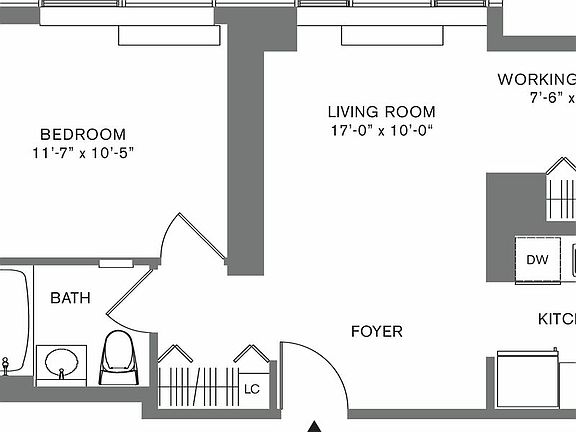 2nd image of 88 Leonard St APT 1511