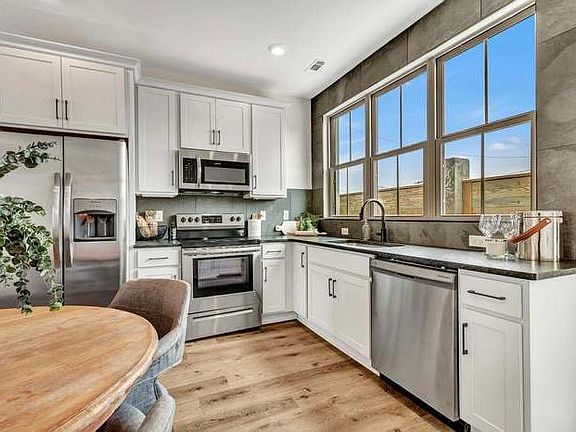 Trendy kitchen space