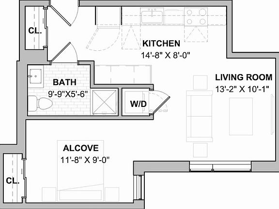 2nd image of 803 S Western Ave #6-306