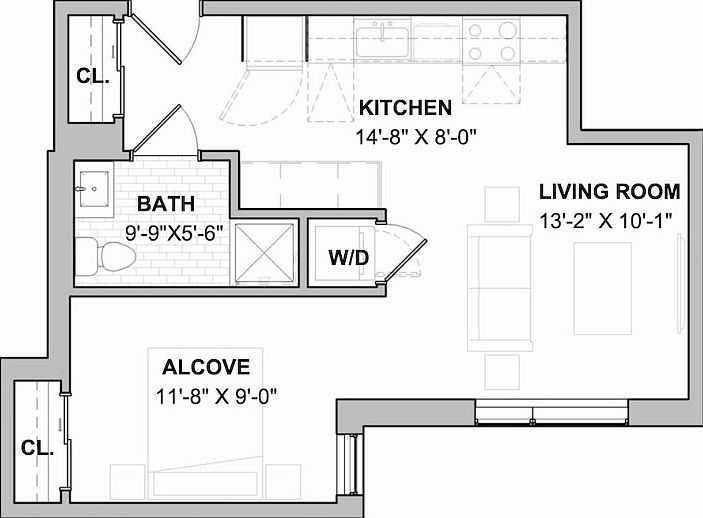 1st image of 803 S Western Ave #6-206