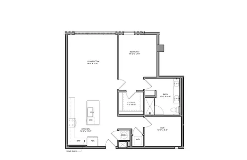 Floor plan D4