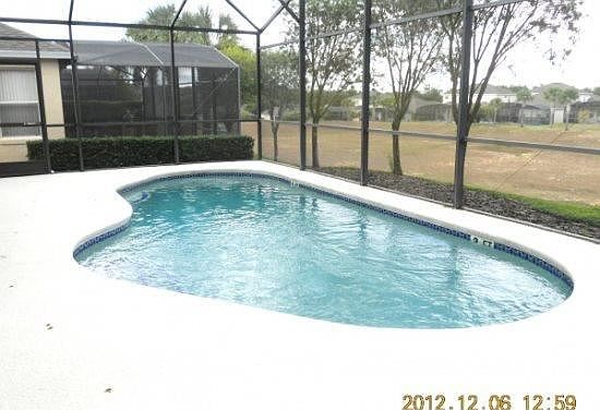 Private Patio with Pool