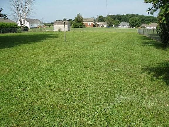 big fenced back yard