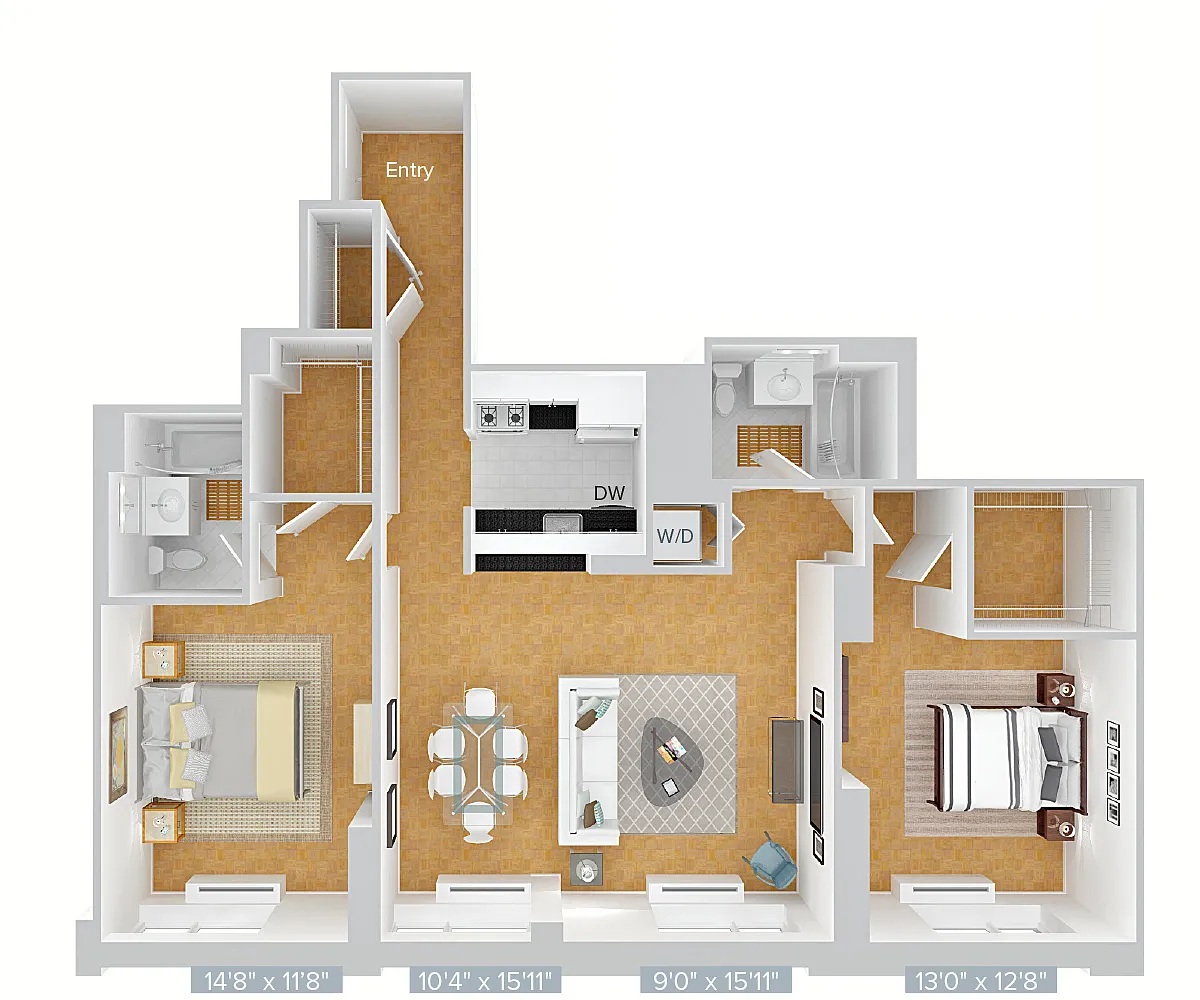 Floor plan B5-1225