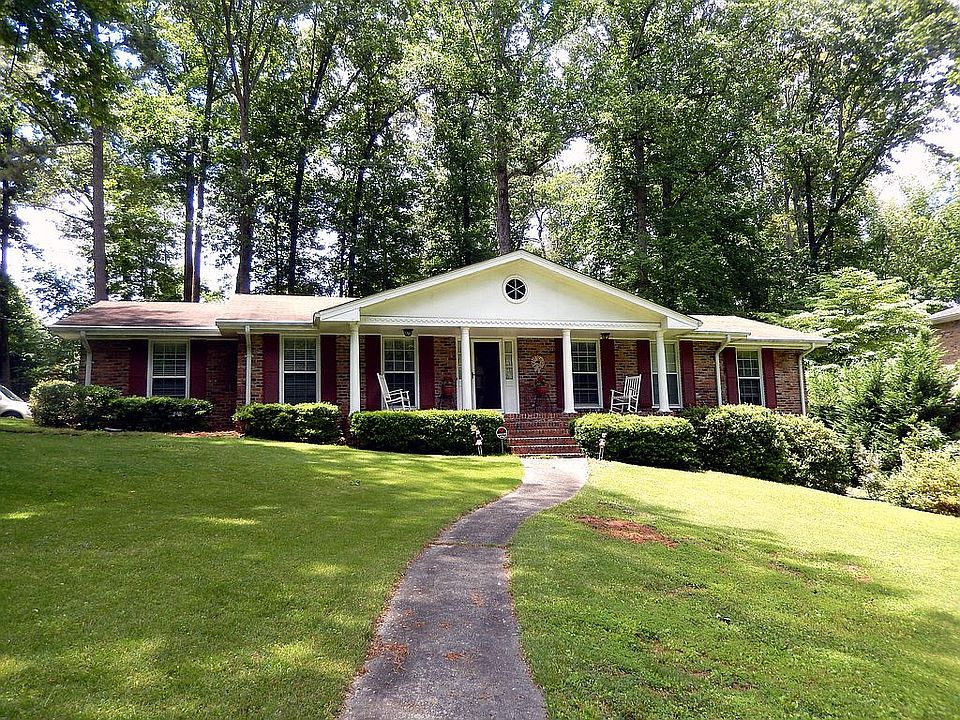 Front of home. Corner lot.