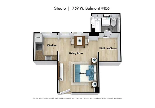 Floor plan Studio