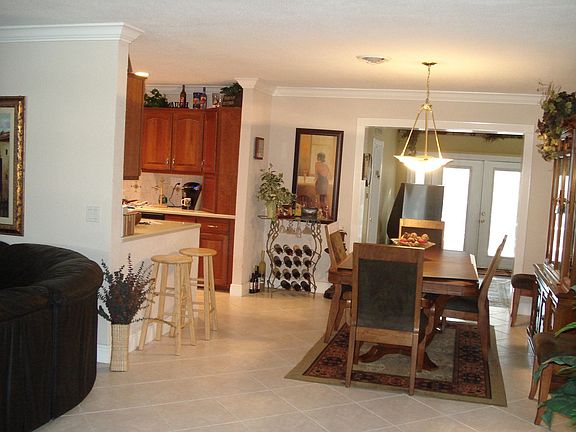 Walking in the front door