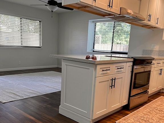Living and kitchen
