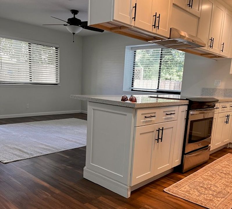 Living and kitchen