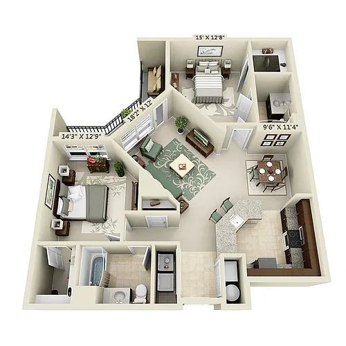 Floor plan B2F