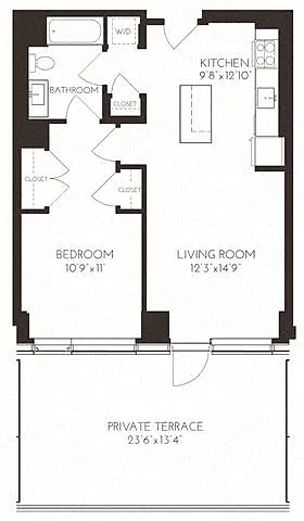 Floor plan VI1A64