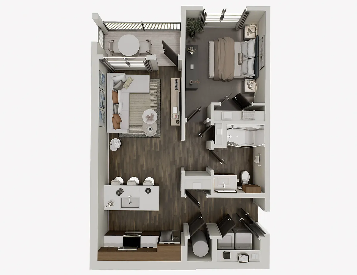 Floor plan The Link (A1)