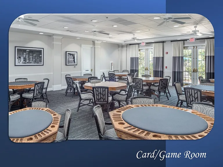 card room