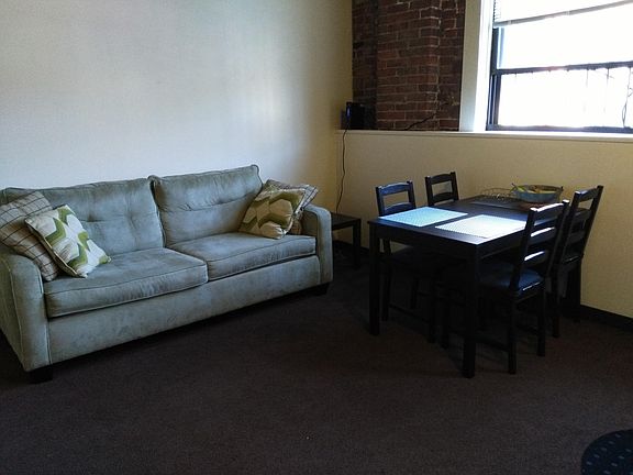 Large living/dining area