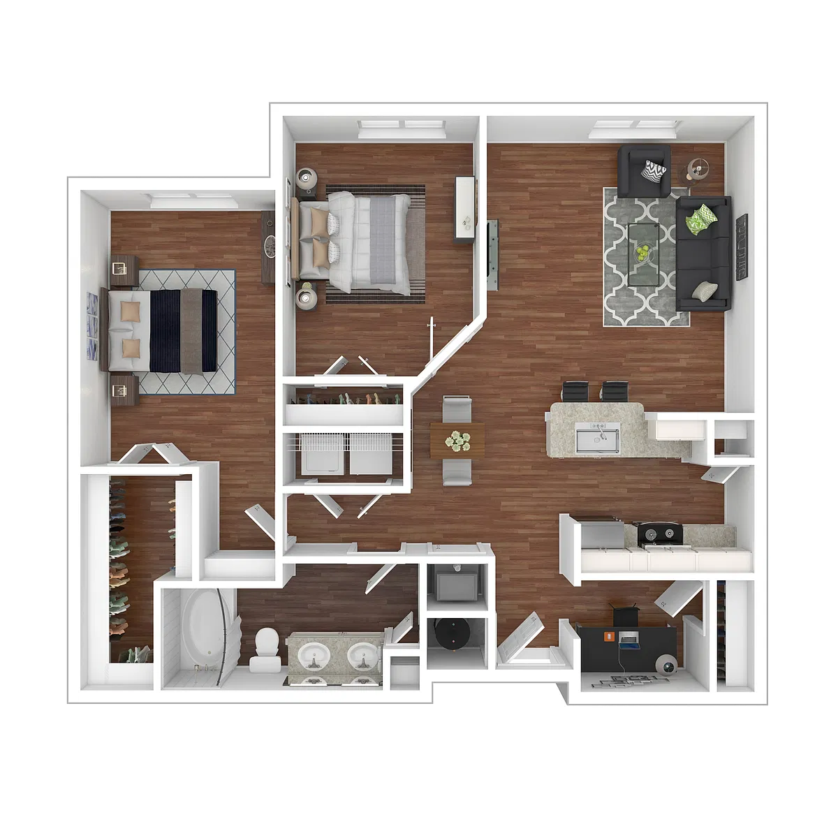 Floor plan The Capitol Hill