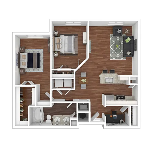 Floor plan The Capitol Hill