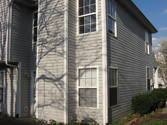 Deck on back. Lots of windows