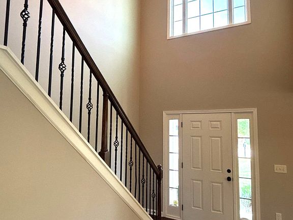 Entry Foyer with hardwood floor