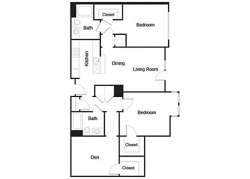 Floor plan B5D