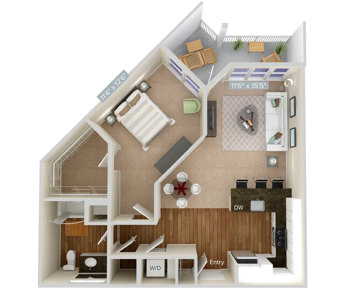 Floor plan A5-1-Var-790