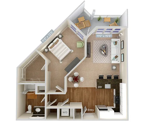 Floor plan A5-1-Var-790