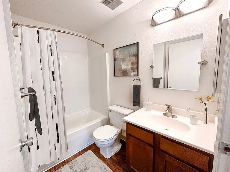 Bathroom with Cabinet Space