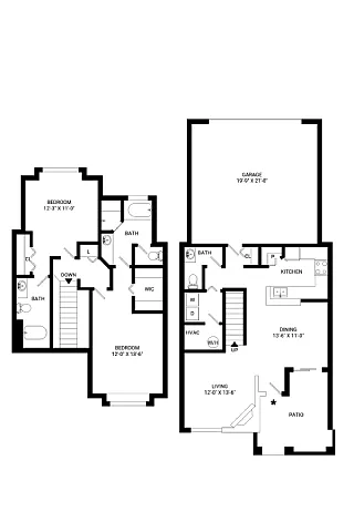Floor plan Culebra Townhome