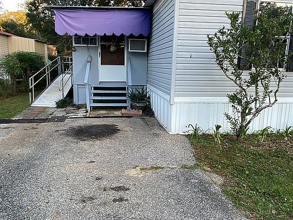 Ramp to porch