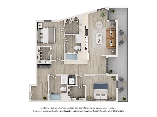 Floor plan 2B31