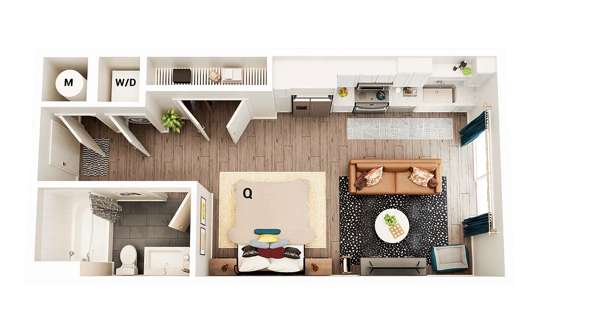Floor plan Workforce Studios