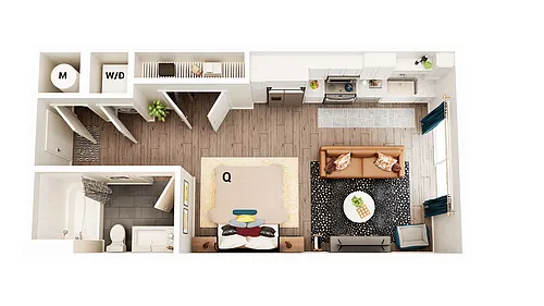 Floor plan Workforce Studios