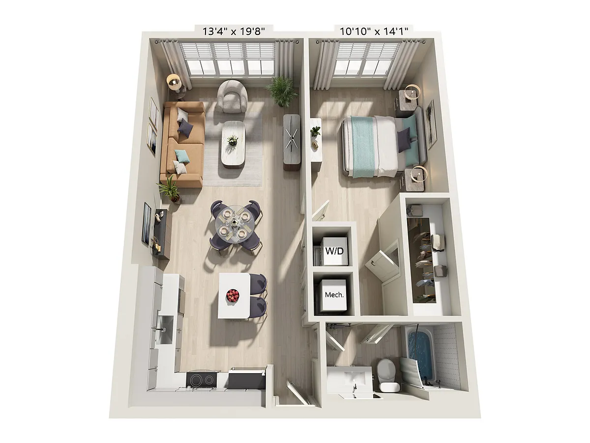 Floor plan A1