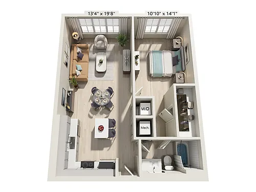 Floor plan A1