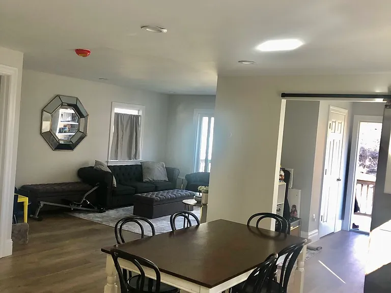 Dining + view to living