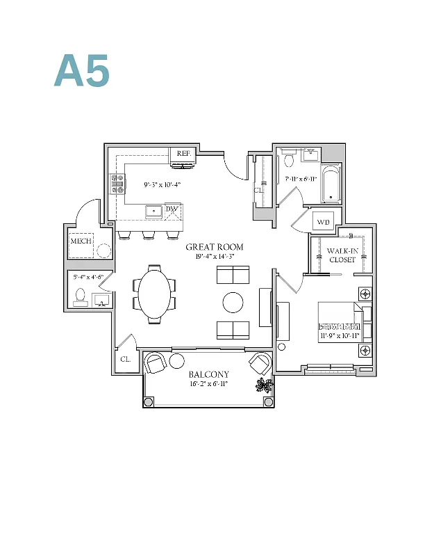 Floor plan A5