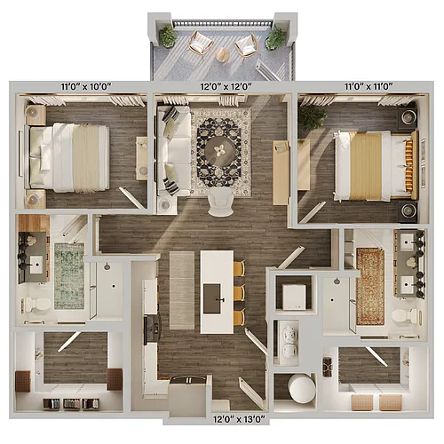 Floor plan B11