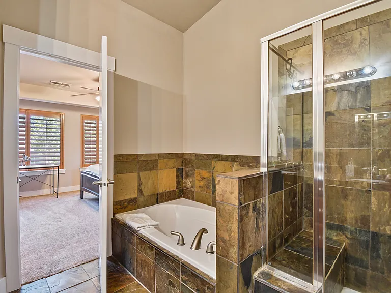 Soaking Tub & Shower Primary Bathroom