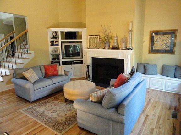 Great Room w/ lots of windows