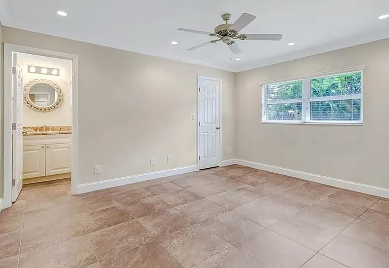 Large Primary Bedroom with Full Bath and Walk-in Closet