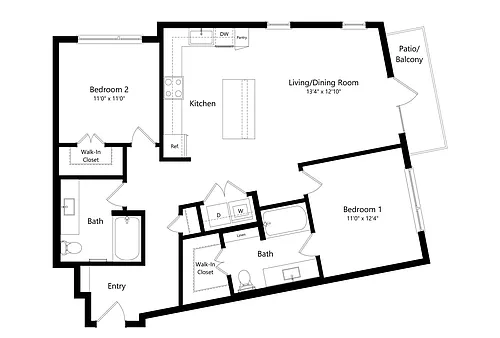 Floor plan B2 ALT