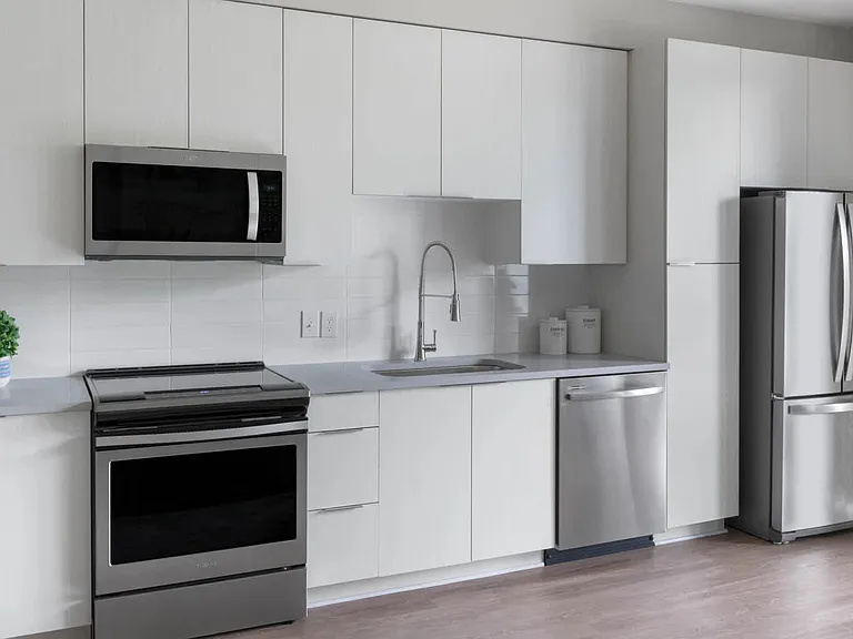 Kitchen with Stainless Steel Appliances