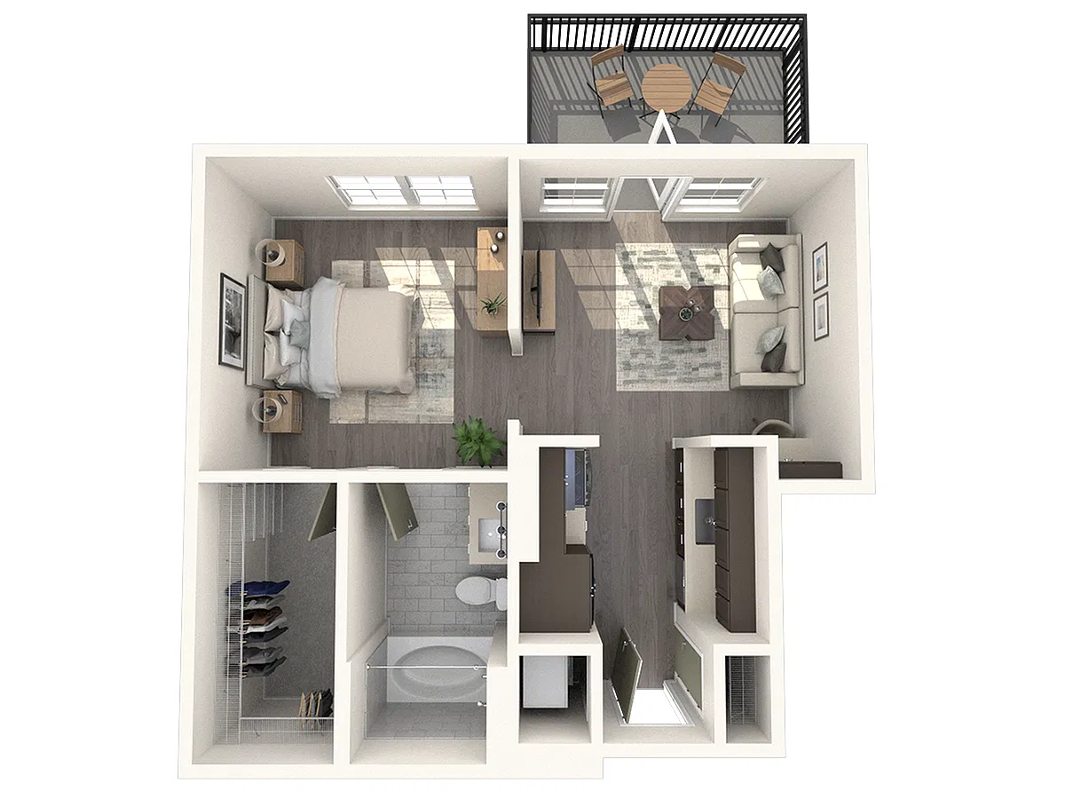 Floor plan E1