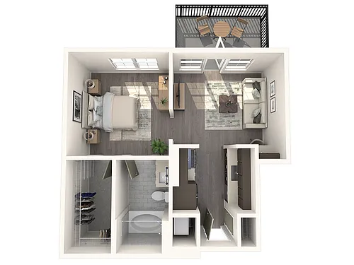 Floor plan E1