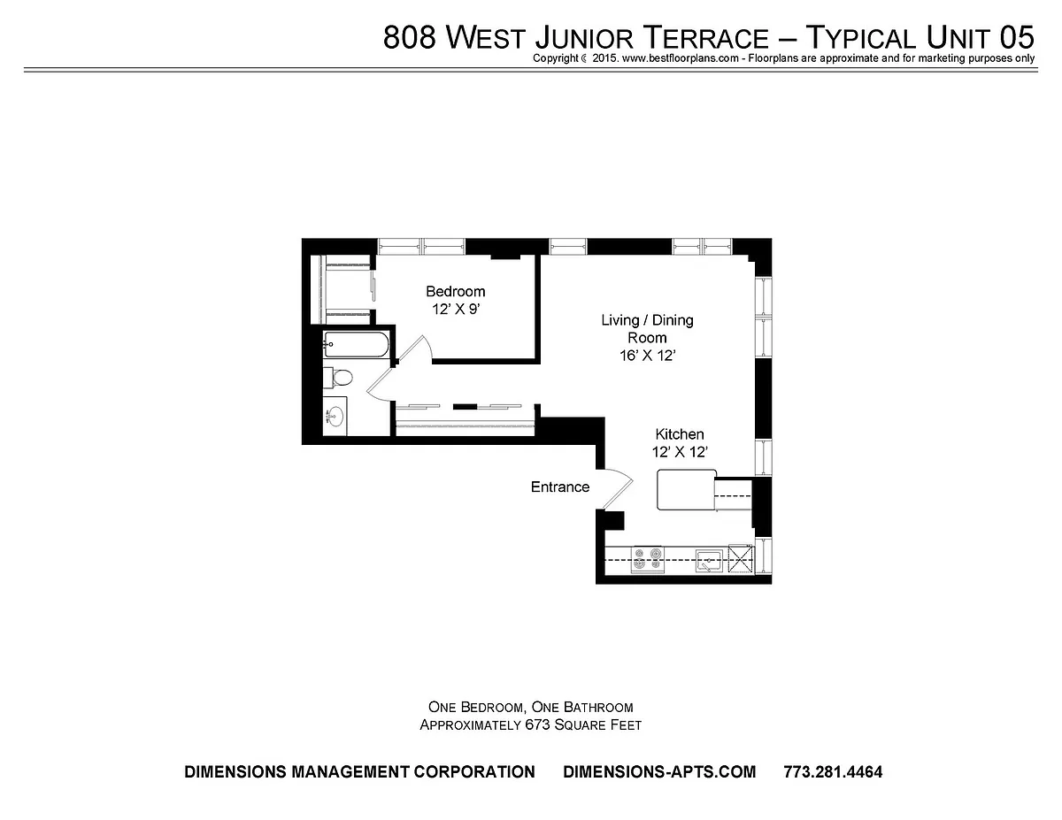 Building Photo - 808-12 W Junior Terrace