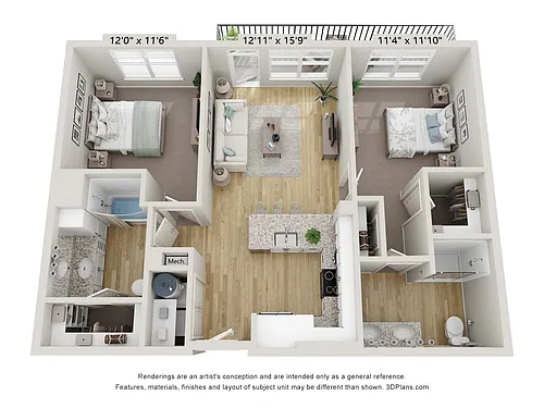 Floor plan B2 - Jasper