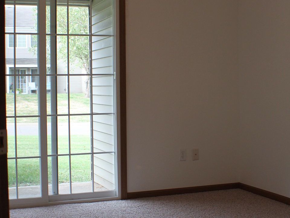 One of the updated apartment bedrooms.